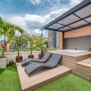 Exclusivo ático dúplex en renta en Provenza – El Poblado