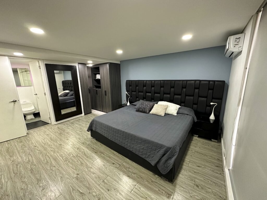 Moderno apartamento amoblado en renta – Casa Roma, El Poblado